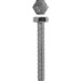 ЗУБР DIN 933 кл. пр. 5.8, M10 x 25 мм, болт оцинкованный, 5 шт (4-303076-10-025)