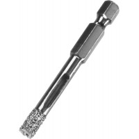 ЗУБР Ø6 мм, ВВС, HEX 1/4", алмазное, сверло трубчатое универсальное 29865-06 Профессионал