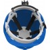 ЗУБР размер 52-62 см, храповый механизм регулировки размера, синий, каска защитная 11094-3 Эксперт