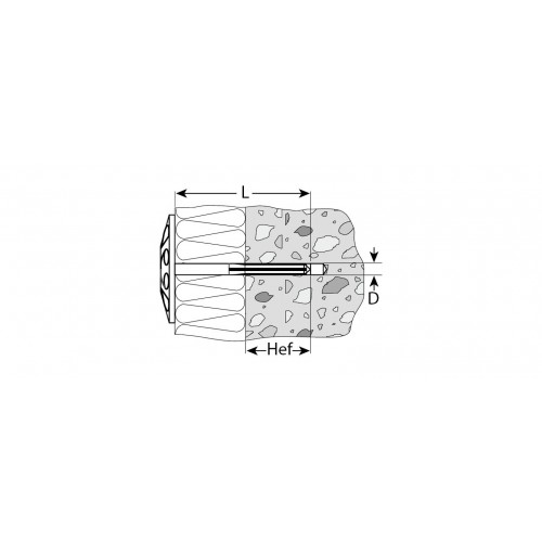 ЗУБР 200 x 10 мм 50 шт., дюбель для изоляционных материалов 4-301505-10-200_z01
