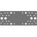 ЗУБР 200 x 80 x 2 мм, крепежная пластина КП-2.0 310236-200-80