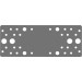ЗУБР 200 x 80 x 2 мм, крепежная пластина КП-2.0 310236-200-80