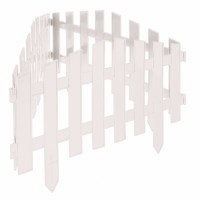 Забор декоративный "Марокко", 28 х 300 см, белый, Россия, Palisad 65035