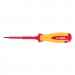 Отвертка Insulated, SL3 x 80 мм, CrMo, до 1000 В, двухкомпонентная рукоятка Matrix Professional