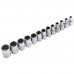 Набор инструментов 1/2", 1/4", CrV, 12 гранные головки, пластиковый кейс, 94 предмета Stels