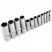 Набор инструментов 1/2", 1/4", CrV, 12 гранные головки, пластиковый кейс, 94 предмета Stels