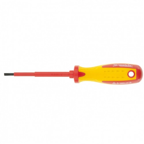 Отвертка Insulated, PH2 x 100 мм, CrMo, до 1000 В, двухкомпонентная рукоятка Matrix Professional