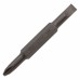 Отвертка комбинированная, SL3/16"-PH1, SL1/4"-PH2, 3-х компонентная рукоятка// Denzel