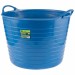 Ведро гибкое сверхпрочное,  28 л, синее, Россия, Сибртех