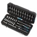 Набор инструментов, 1/4", CrV, 120 зубьев, 42 предмета Gross