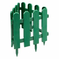 Забор декоративный "Классика", 29 х 224 см, зеленый, Россия, Palisad 65003