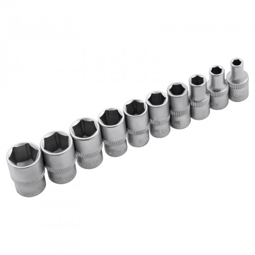 Набор инструментов, 1/4", 1/2", Cr-V, S2, усиленный кейс, 119 предметов Stels