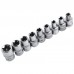 Набор инструментов 1/2", 1/4", CrV, 12 гранные головки, пластиковый кейс, 109 предмета Stels