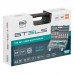 Набор инструментов 1/2", 1/4", CrV, 12 гранные головки, пластиковый кейс, 109 предмета Stels