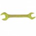 Ключ рожковый, 24 х 27 мм, желтый цинк Сибртех 14314