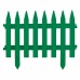 Забор декоративный "Рейка", 28 х 300 см, зеленый, Россия, Palisad 65005