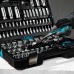 Набор инструментов, 1/4", 1/2", CrV, 120 зубьев, 109 предметов Gross