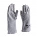 Перчатки спилковые с манжетой для садовых и строительных работ, утолщенные, размер XL, Сибртех