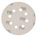 Круг абразивный на ворсовой подложке под "липучку", перфорированный, P 80, 125 мм, 5 шт Matrix 73804
