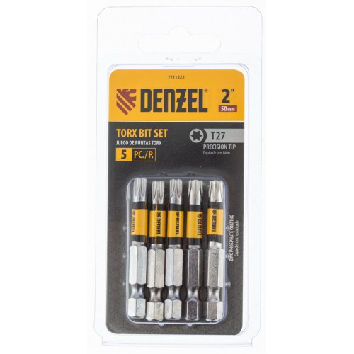Бита T27x50, 5 шт.// Denzel