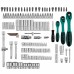 Набор инструментов, 1/4", 3/8", 1/2", Cr-V, S2, усиленный кейс, 151 предмет Stels