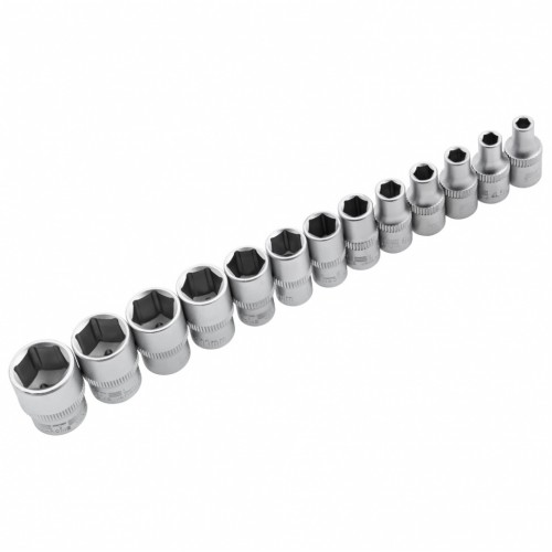 Набор инструментов, 1/4", 3/8", 1/2", Cr-V, S2, усиленный кейс, 151 предмет Stels