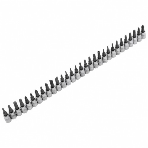 Набор инструментов, 1/4", 3/8", 1/2", Cr-V, S2, усиленный кейс, 151 предмет Stels