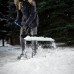 Лопата для уборки снега пластиковая, 460 х 335 х 1300 мм, металлопластиковый черенок, Palisad 61591