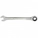 Ключ комбинированный трещоточный, 13 мм, CrV, зеркальный хром Matrix Professional