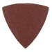 Треугольник абразивный на ворсовой подложке под "липучку", P 100, 93 мм, 5 шт Matrix