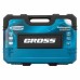 Набор инструментов, 1/4", 1/2", CrV, 120 зубьев, 76 предметов Gross