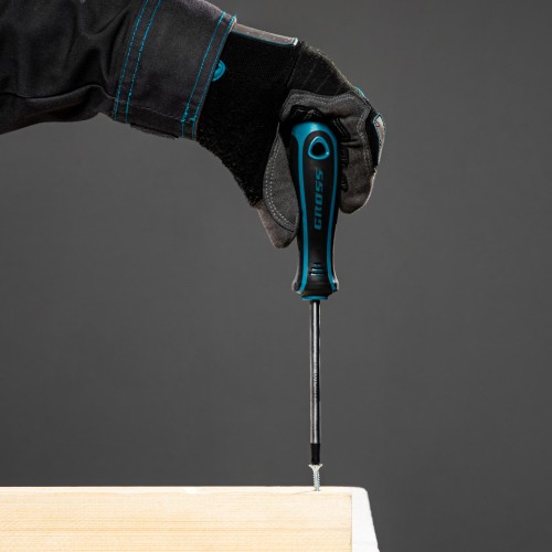 Набор инструментов, 1/4", 1/2", CrV, 120 зубьев, 76 предметов Gross