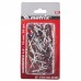 Заклепки 4.0 х 10 мм RAL 3005, красное вино, 50 шт Matrix