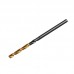 Сверло по металлу, 2 мм, HSS-Tin, Golden Tip, 10 шт. Denzel