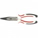 Длинногубцы прямые Premium, 200 мм, трехкомпонентные рукоятки Matrix