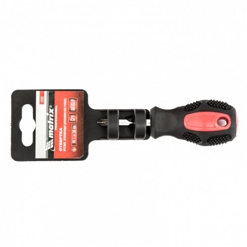 Отвертка Anti-Slip, PH1 х 38 мм, CrV, двухкомпонентная рукоятка Matrix