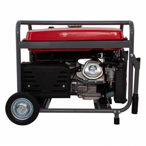 Генератор бензиновый LK 7500E, 6.5 кВт, 230 В, бак 25 л, электростартер Kronwerk