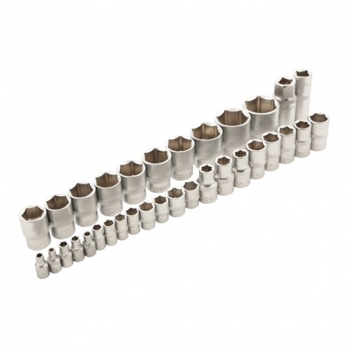 Набор инструментов 94 предмета, CrV, 1/2", 1/4" Сибртех