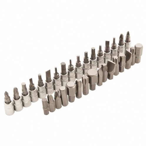 Набор инструментов 94 предмета, CrV, 1/2", 1/4" Сибртех