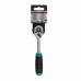 Ключ-трещотка 1/4", CrV, 72 зуба, с быстрым сбросом, матовый хром Stels