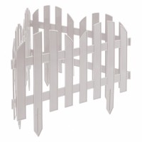 Забор декоративный "Романтика", 28 х 300 см, белый, Россия, Palisad 65020