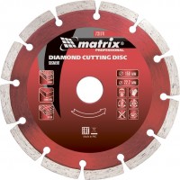 Диск алмазный, отрезной сегментный, 150 х 22.2 мм, сухая резка Matrix Professional 73174