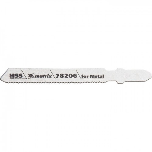 Полотна для электролобзика по металлу, 3 шт, T118G, 50 х 0.8 мм, HSS Matrix Professional