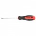 Отвертка Fusion, PH0 х 80 мм, CrV, трехкомпонентная рукоятка "Anti slip" Matrix