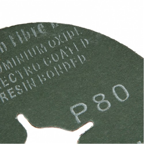 Круги фибровые 5 шт, Р 80, 115 х 22 mm Matrix
