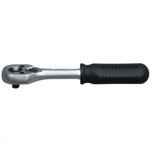 Ключ-трещотка 1/4", CrV, 45 зубьев, с быстрым сбросом, хром Matrix