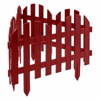 Забор декоративный "Романтика", 28 х 300 см, терракот, Россия, Palisad 65025