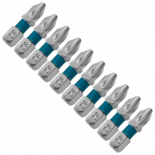 Бита РZ2 х 25, сталь S2, 10 шт. Gross