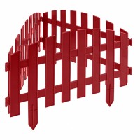 Забор декоративный "Винтаж", 28 х 300 см, терракот, Россия, Palisad 65015