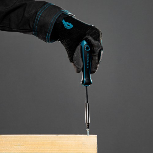 Набор инструментов, 1/2", 3/8", 1/4", CrV, 120 зубьев, 216 предметов Gross